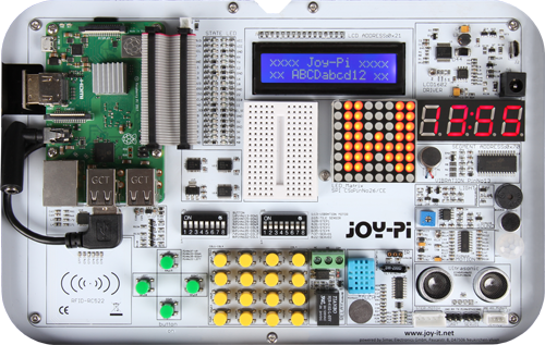 The Joy-Pi is an experimental case based on the Raspberry Pi 3B/3B+/4B