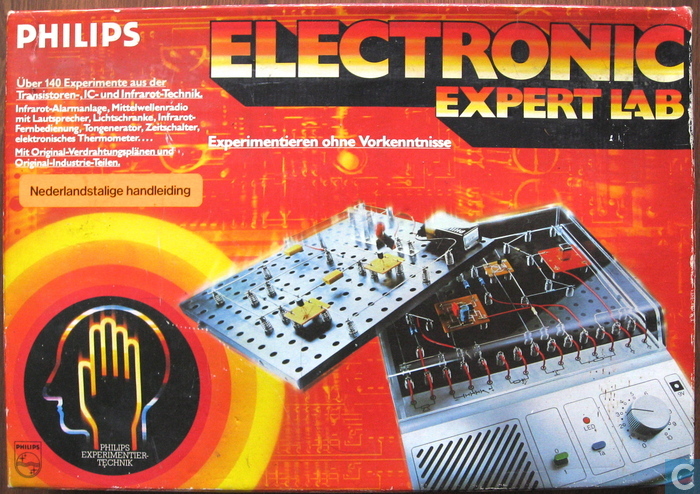 Philips Elektronica Expert Lab Expirimenteerdoos doos
